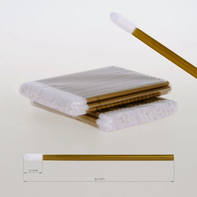 Microfaser Reinigungsstäbchen für Wimpernverlängerung Fusselfrei 50- 500 Stück