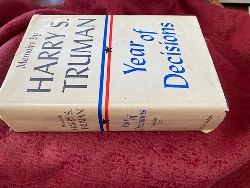 MEMOIRS OF HARRY S. TRUMAN 2 VOLUME SET HARDCOVER 1ST EDITION - Picture 2 of 12