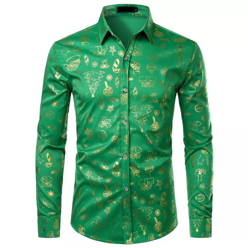 Christmas dress top shirt men