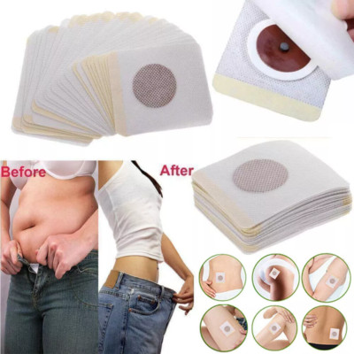 60PCS Slim Patch Weight L0ss Slimming Diets Pads Detox Burn F@t Adhesive Patches
