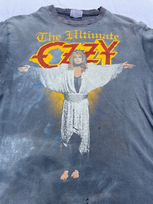 1986 オジオズボーン　ビンテージTシャツ XL ULTIMATE TOUR OZZY OSBOURNE THE ULTIMATE TOUR VINTAGE T-SHIRT ‐ OTHER UK