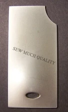 SLIDE COVER PLATE # 55503 Rear Singer 127 27 (Length 3 1/2" x Width 1 5/8")