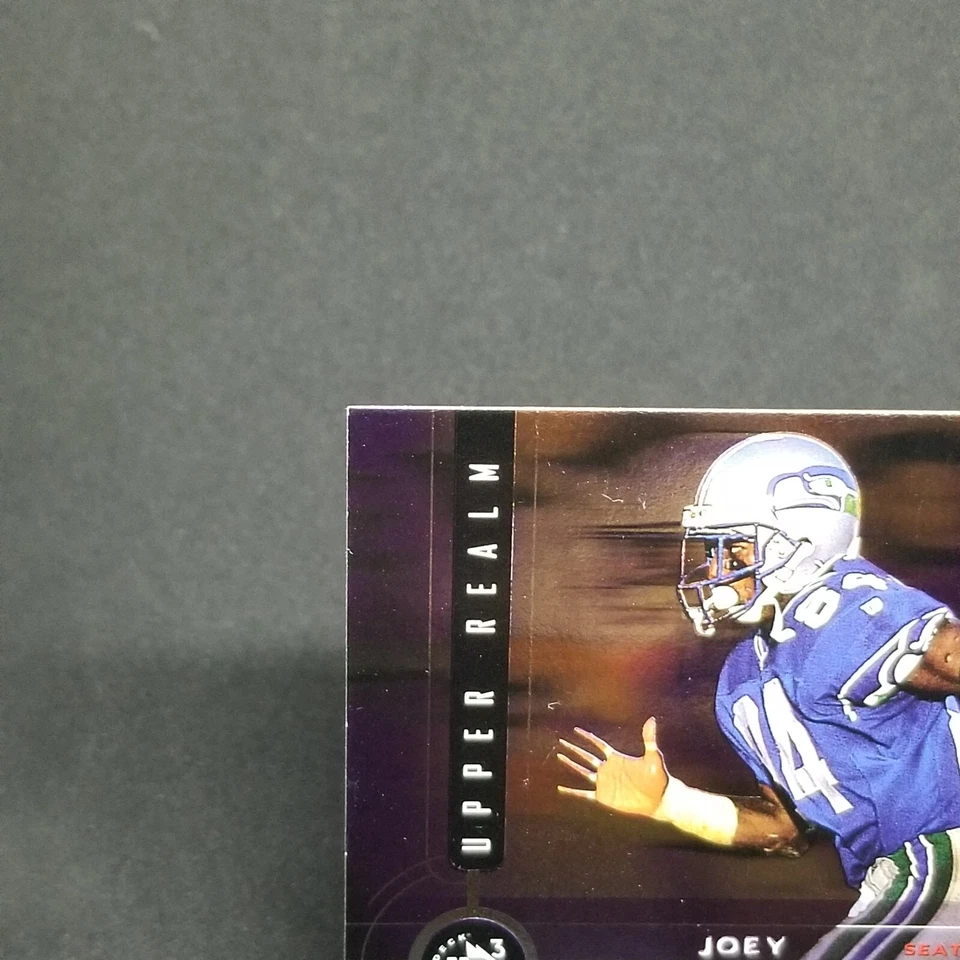 Joey Galloway 1998 Upper Deck UD3 Upper Realm Seattle Seahawks NFL Football Card - Image 2 of 4