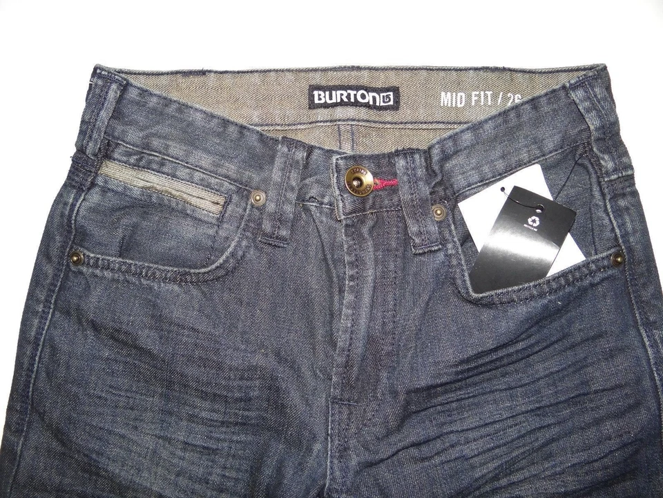 Burton 男孩青少年中码牛仔裤牛仔裤 26 码 $57 — 第 3/3 张图片