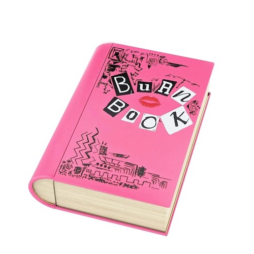 AMC Mean Girls "Burn Book" 54 oz Popcorn Tin - Picture 1 of 4