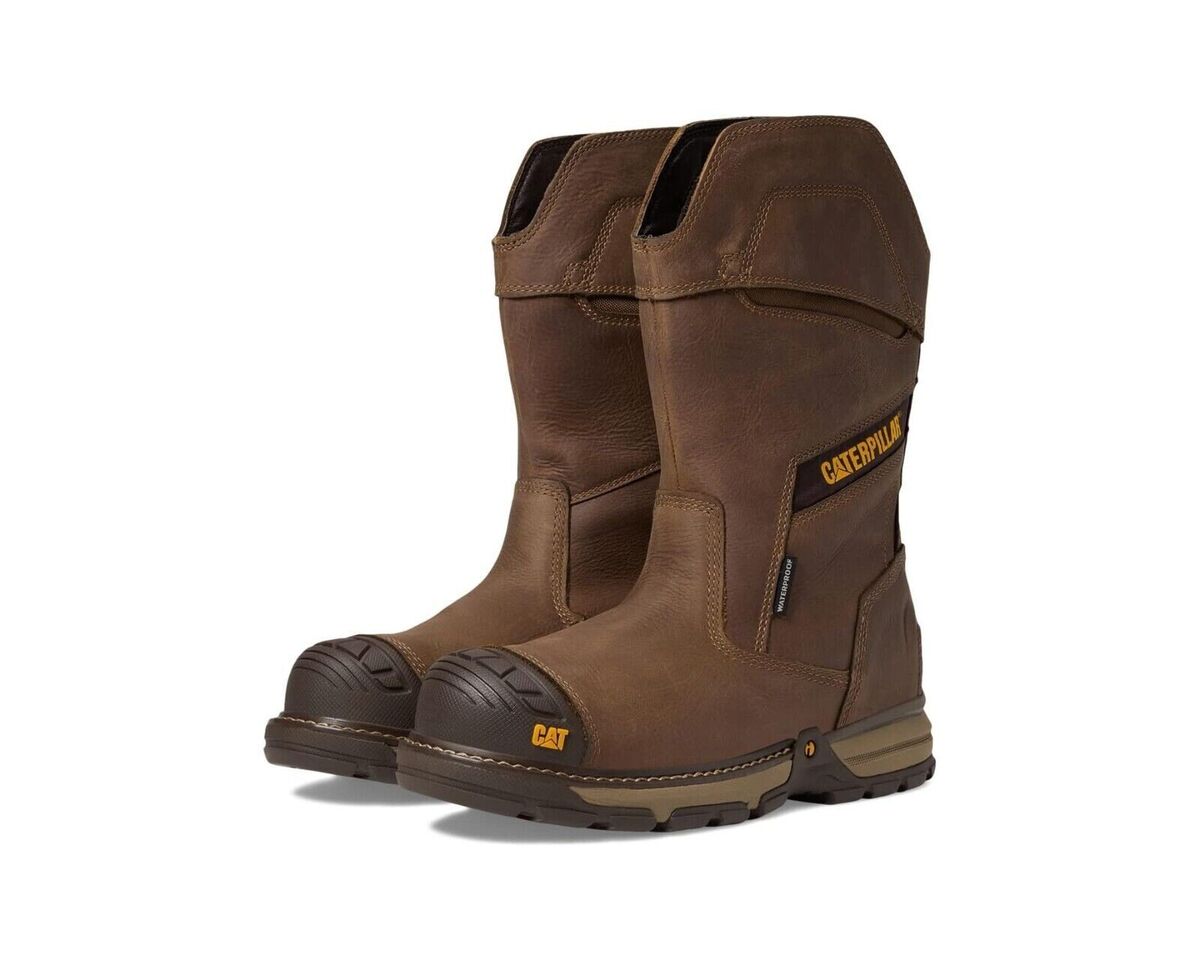 CAT Excavator Superlite Waterproof Soft Toe Pull On Work CAT Excavator Superlite Waterproof Soft Toe Pull On Work