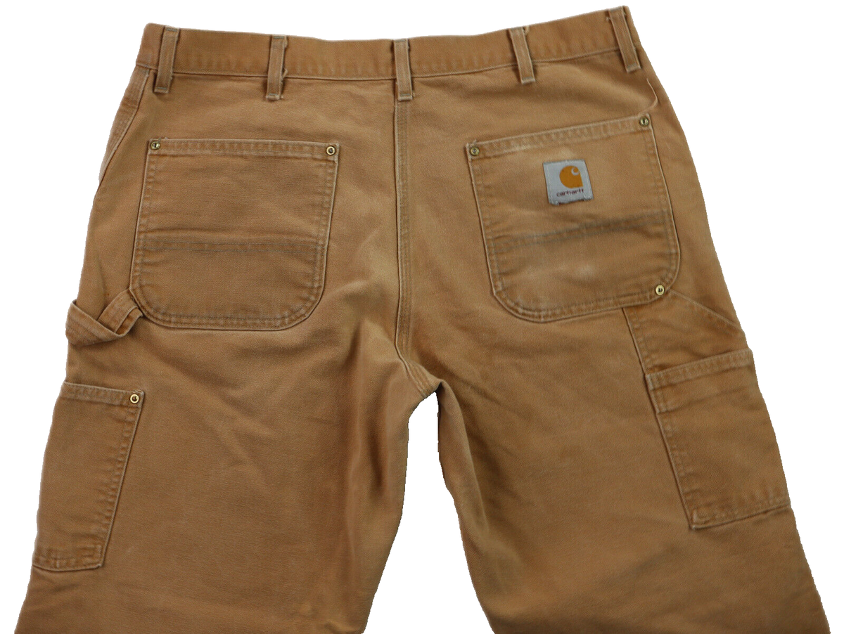 パンツ 00s Carhartt Double Knee Pants Vtg 2000 Y2K CARHARTT USA Men's 36 x 28 Brown Duck Double