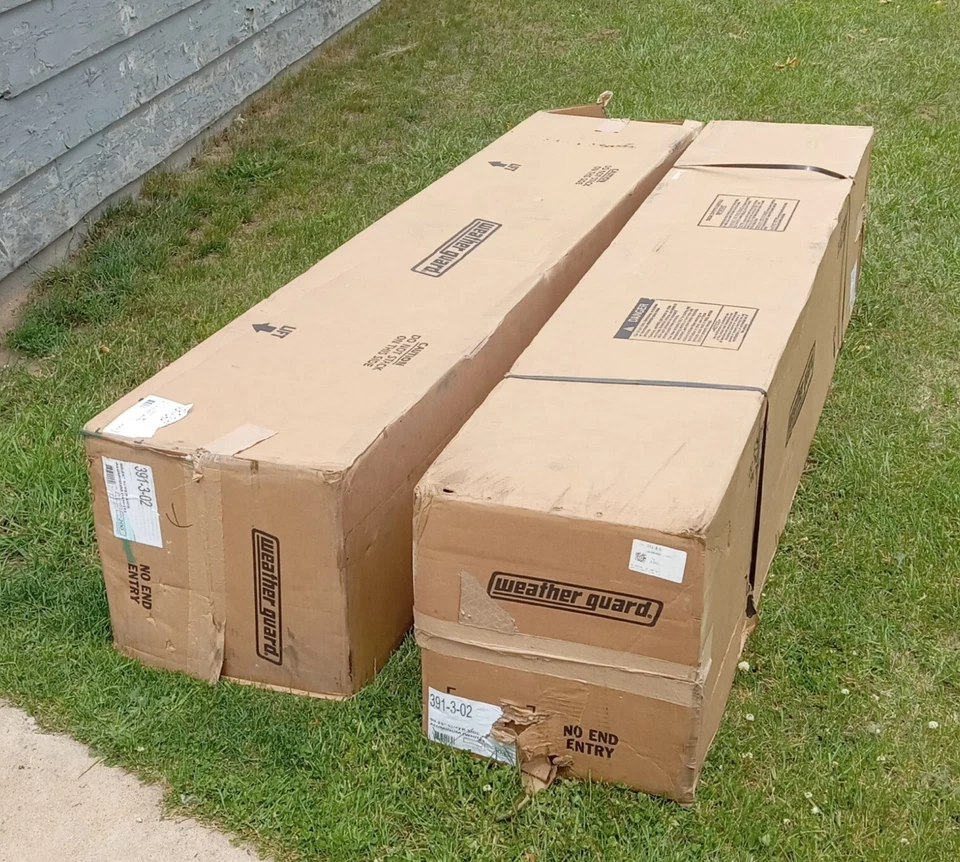 WEATHER GUARD 391-3-02 Caja de herramientas súper lateral de aluminio blanco brillante Foto 2 de 4