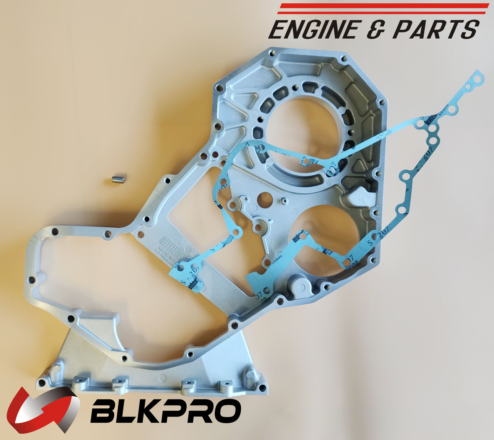 Front Timing Gear Case Housing Cover Bosch P Pump For Dodge 5.9L Cummins Gasket