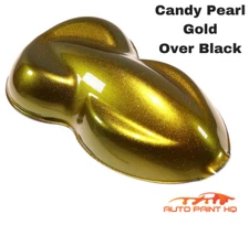 Candy Pearl Gold Quart with Reducer (Candy Midcoat Only) Car Auto Paint Kit