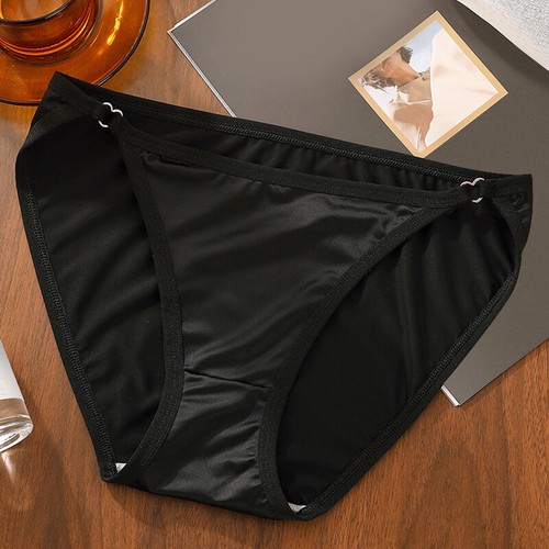 Shiny Satin Silky Knickers Sexy Briefs Women Underwear Panties Seamless M-XL - Picture 22 of 25