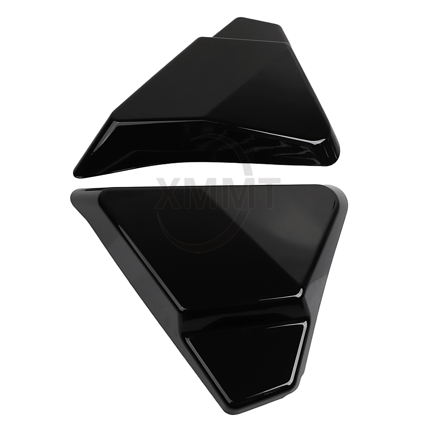 Side Covers Panel Black For Harley Touring Road King Street Electra Glide 97-07