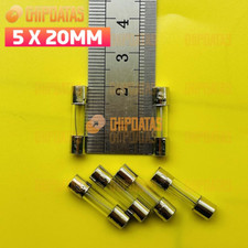 10PCS 0.2A 250V Fast Blow Fuse Glass Tube Fuse 0.2 Amp Fuse F0.2AL250V 5X20mm