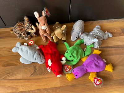 Ty Beanie Babies Die Ersten - neu unbespielt - mit Tag Sammlerqualität