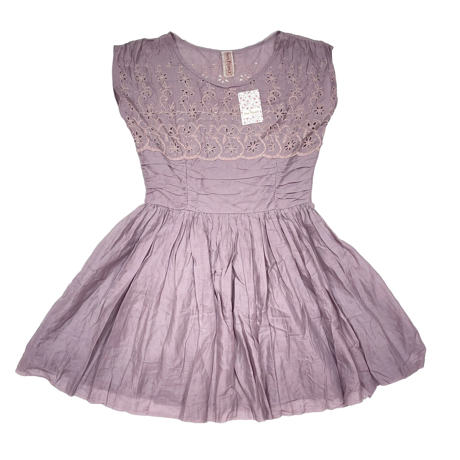 Vestido corto de algodón Free People para Mujeres