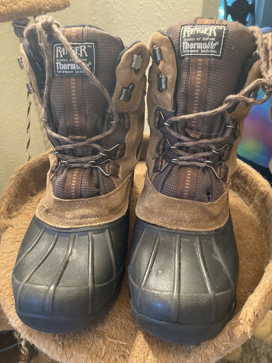 Ranger Thermolite Insulated Hunting Snow Boots Men display picture 2