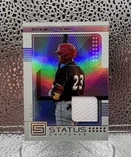 2023 Panini Chronicles Status Swatches Gold Noelvi Marte /99 #SS-NM Reds