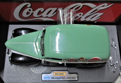 SET OF 2: Matchbox Campbell's and Coca-Cola 1940 Ford Delivery Sedans - Picture 4 of 7