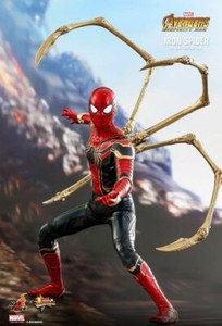 Hot Toys 1/6 Iron SpiderMan Action Figure Set MMS482 Avengers 3 Infinite War 4897011186061 | eBay