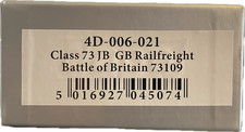 Dapol 4D-006-021 OO Class 73 JB GB Railfreight Battle of Britain 73109