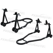 Motorcycle Bike Stand Rear 1100 lbs Forklift Spoolift Paddock Swingarm Lift