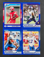 2024 Donruss Football BLUE PRESS PROOF Parallels You Pick - 2 Card Minimum