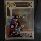 FUNKO POP ! BIRTHDAY GLASSES DEADPOOL 783 TARGET EXCLUSIVE