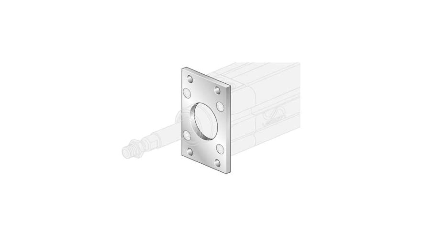 D32 flange with mounting bolts, XFL / 032 XFL / 032 /T2UK
