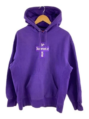 Sweat À Capuche Supreme Violet M Utilisé - Photo 1/4