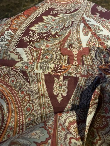 Ensemble housse de couette poterie grange complète/reine césarée rouge cachemire - Photo 4/13