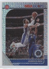 2019-20 Panini NBA Hoops Premium Stock Silver Mojo Prizm Derrick Rose #114 sy1