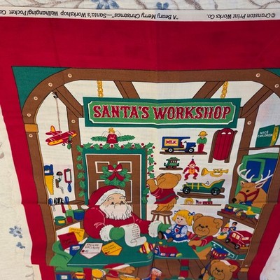Christmas Craft A Bearry Merry Christmas Santa's Workshop Wallhanging Calendar