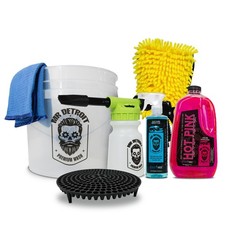 Mr. Detroit - 7pc Pro Car Wash Kit w/ Foam Bl...