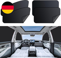 Zatooto Sonnenschutz Auto Seitenscheibe - 4 StüCk Auto Sichtschutz Fenster, Sonn