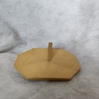 Vintage Hand Painted Chicken Farmhouse Rustic Retro Folk Art Wooden NOTE HOLDER — photo 2