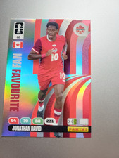 1 carte panini adrenalyn world cup 2026 FAN FAVORITE au choix