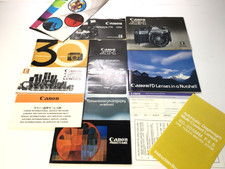 VINTAGE CAMERA LITERATURE BROCHURE LOT of 13PC