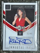 2023 WWE Panini Impeccable Rockin’ Robin Immortal Ink Autograph Auto /49