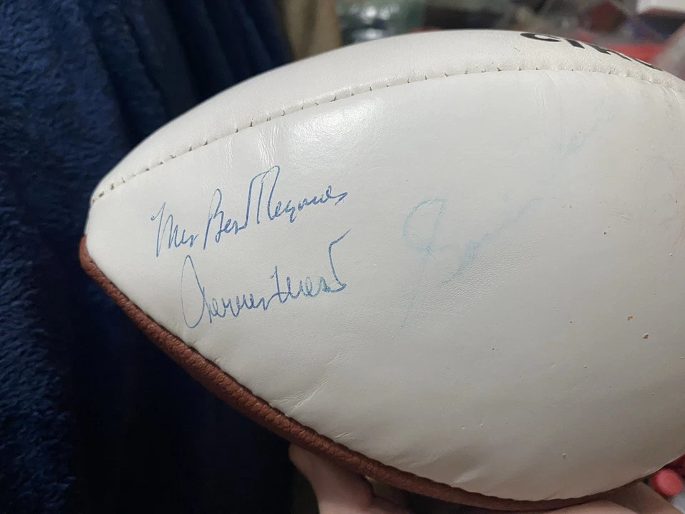 Winners Circle Firmado Icono Fútbol Gordon Howe Jerry West Jim McMahon Lou Brock Foto 2 de 4