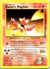 Blaine's Magmar 37/132 Unlimited Uncommon Gym Heroes MP on eBay