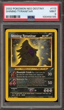 Shining Tyranitar 113/105 Neo Destiny Holo for sale online Shining Tyranitar 113/105 Neo Destiny Holo for sale online