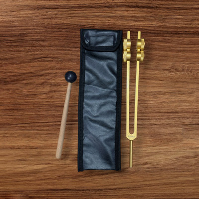 Tuning Fork Weighted Gold Gamma Therapeutics 40Hz