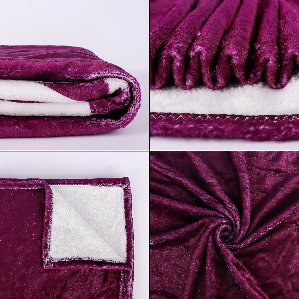 Budalagong Coperta per il 50° compleanno da donna, con confezione regalo, regalo per donne che