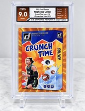 2025 Panini Donruss WNBA - Crunch Time Napheesa Collier #18 Orange Laser /399