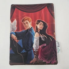 Padded Serpent and Dove Book Sleeve or Tablet Pouch