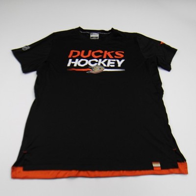  Anaheim Ducks Fanatics NHL Pro Authentics Short Sleeve Shirt Men's Used L