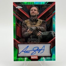 Deadpool Pyro Auto /150 - 2025 Topps Chrome Marvel Deadpool and Wolverine