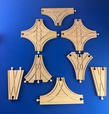 BRIO SPECIALTY TRACKS : STAR SWITCH, T-SWITCH, DOUBLE-CURVED and more 