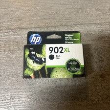 HP 902XL High Yield Black Ink Cartridge T6M14AN Genuine OEM 01/2023 SEALED