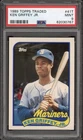 1989 Topps Traded Ken Griffey Jr. RC #41T PSA 9 MINT HOF Seattle Mariners